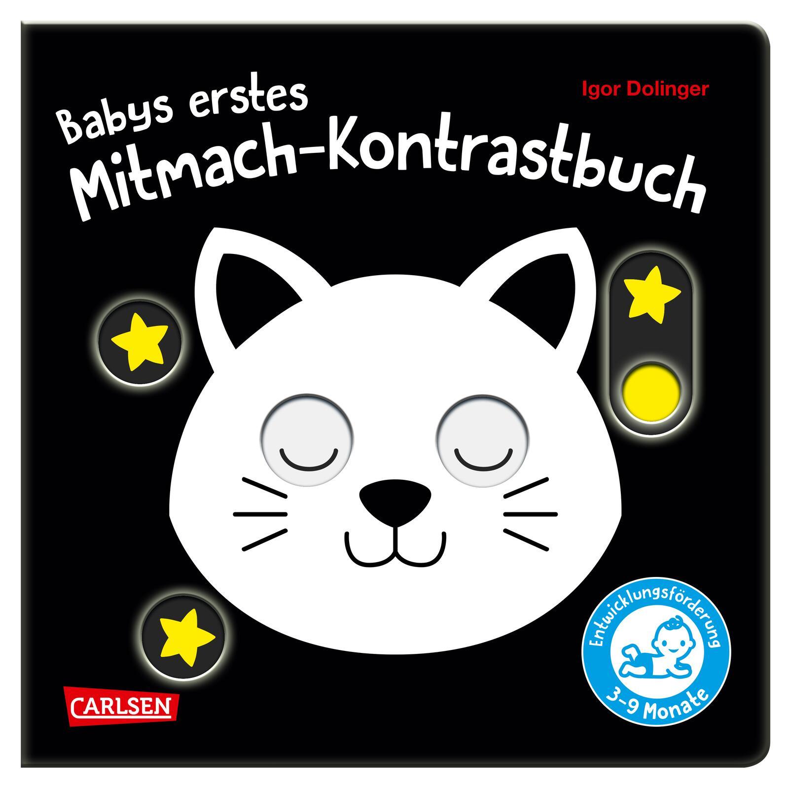 Beispielinhalt (Bild) Babys erstes Mitmach-Kontrastbuch