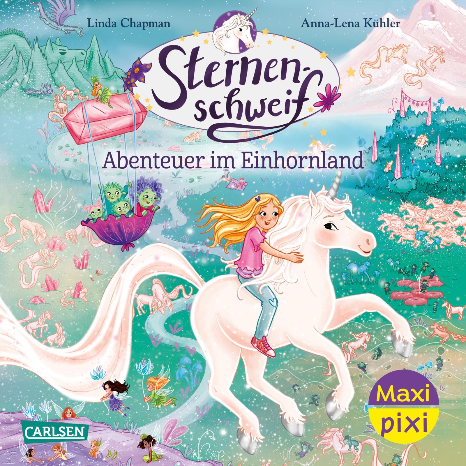 Vorderes Coverbild Maxi Pixi 510: VE 5: Sternenschweif: Abenteuer im Einhornland (5 Exemplare)