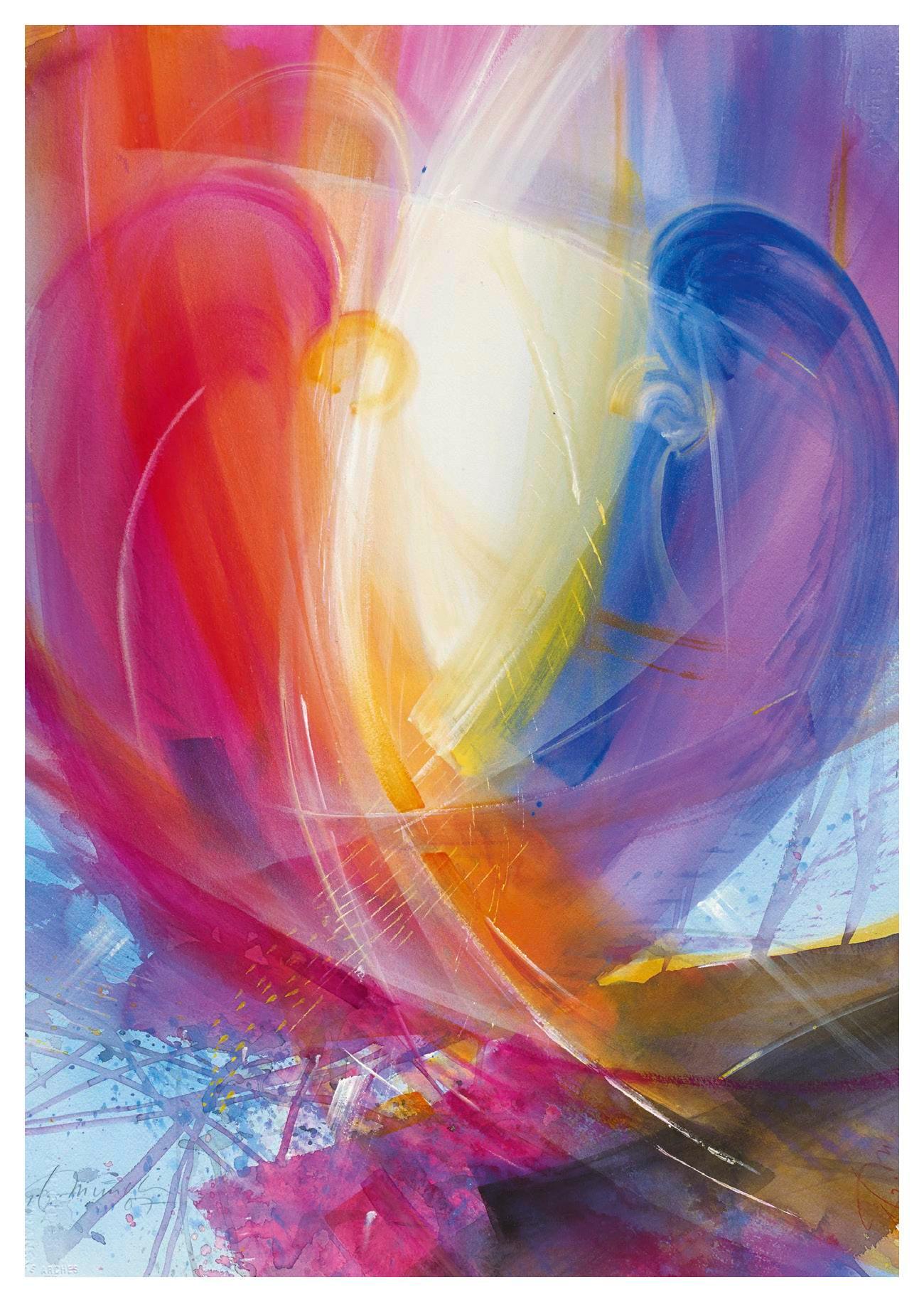 Beispielinhalt (Bild) Ich schenke dir einen Engel - Postkartenbuch