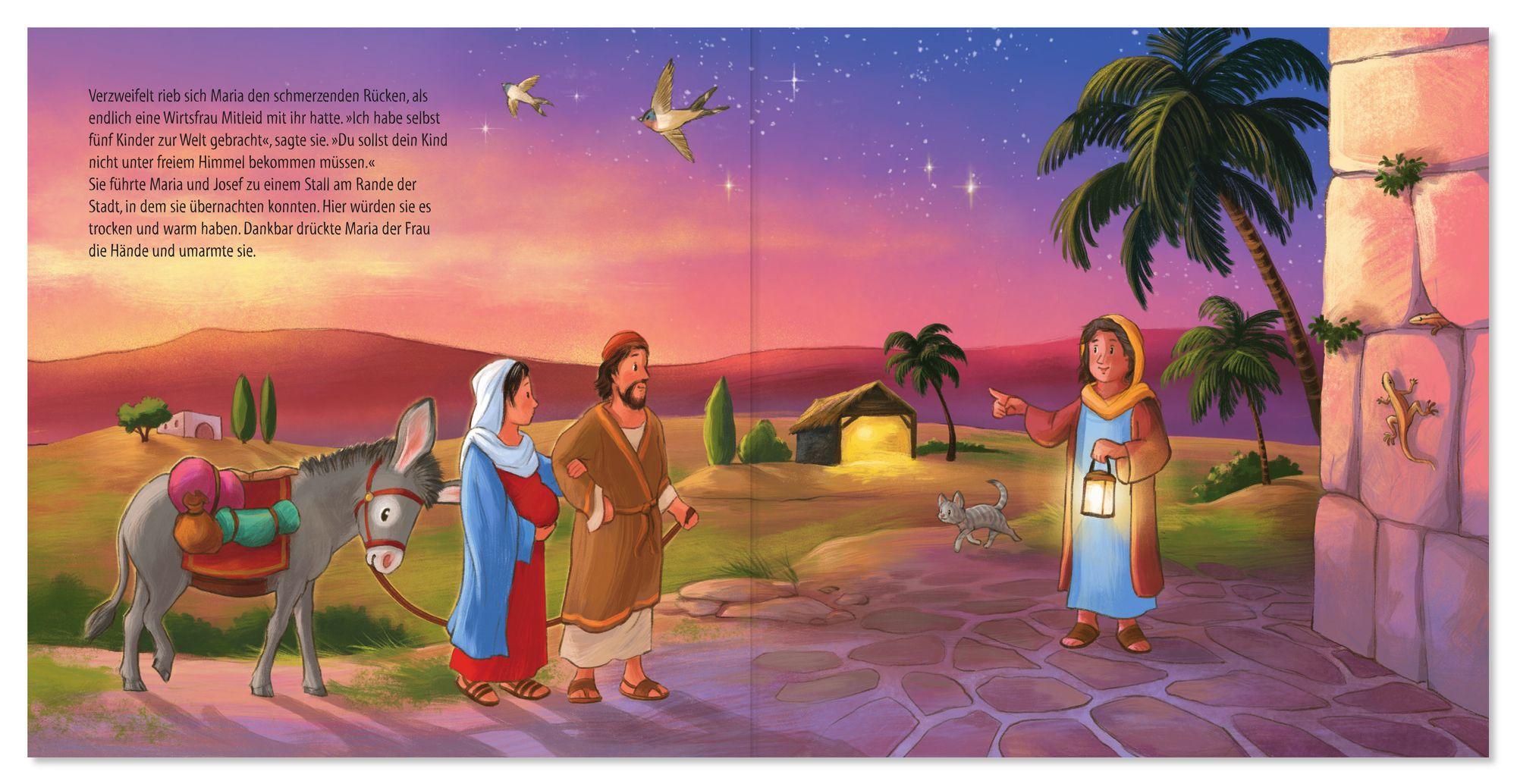 Beispielinhalt (Bild) Die Weihnachtsgeschichte