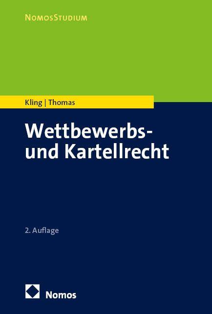 Vorderes Coverbild Wettbewerbs- und Kartellrecht