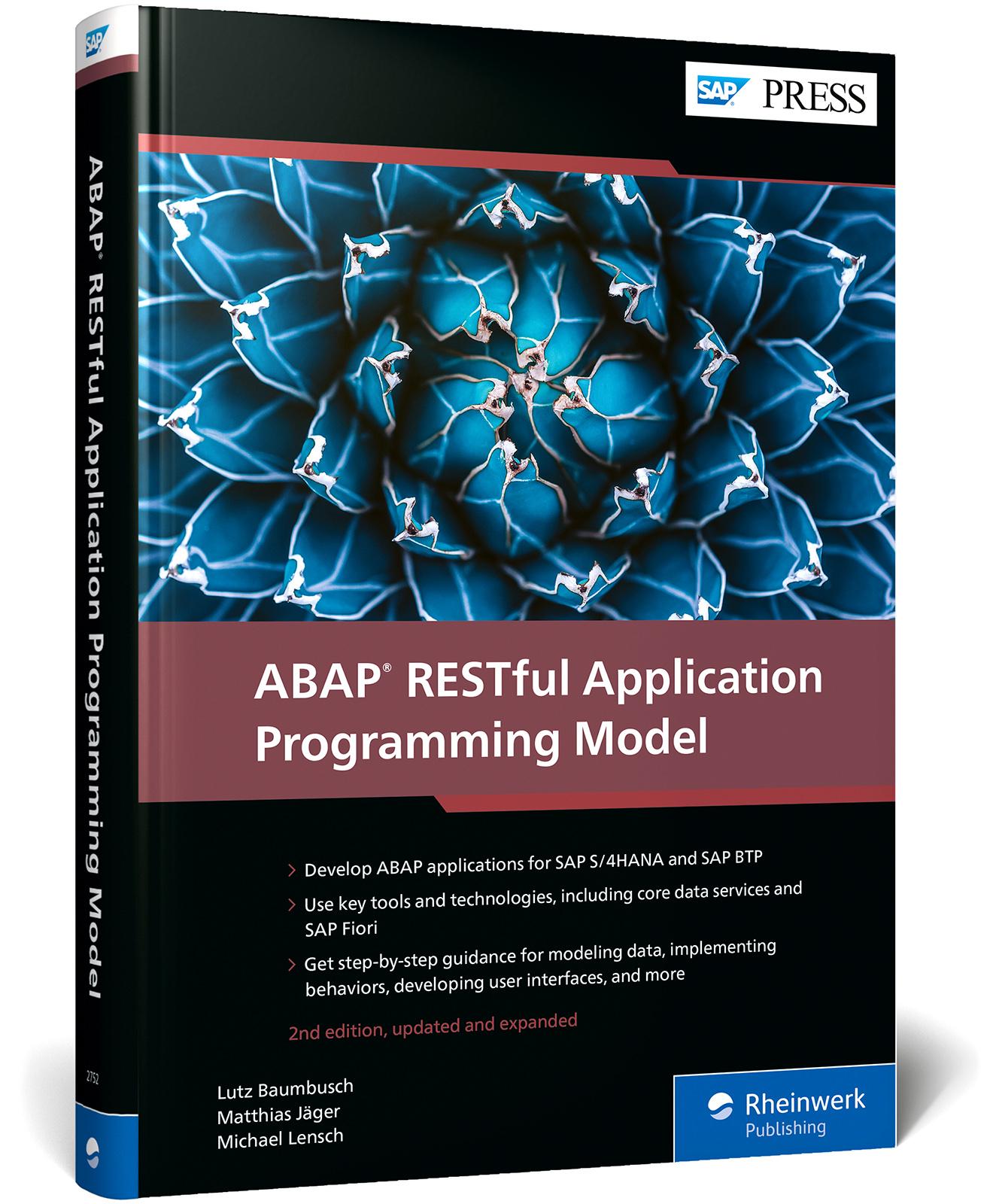 Vorderes Coverbild ABAP RESTful Application Programming Model
