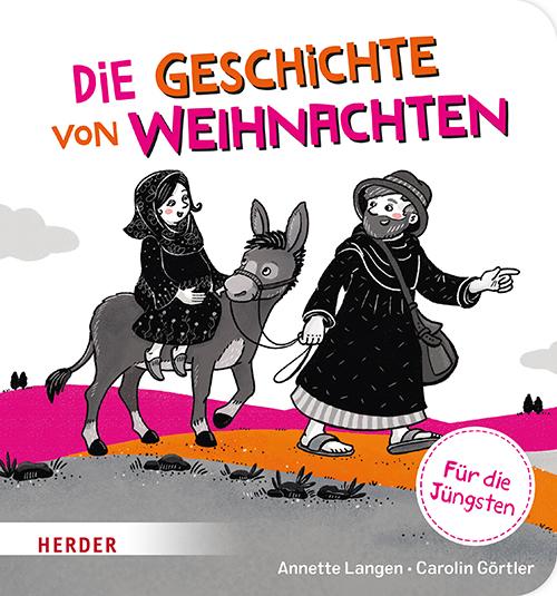 Vorderes Coverbild Die Geschichte von Weihnachten Kontrastbuch (Pappbilderbuch)