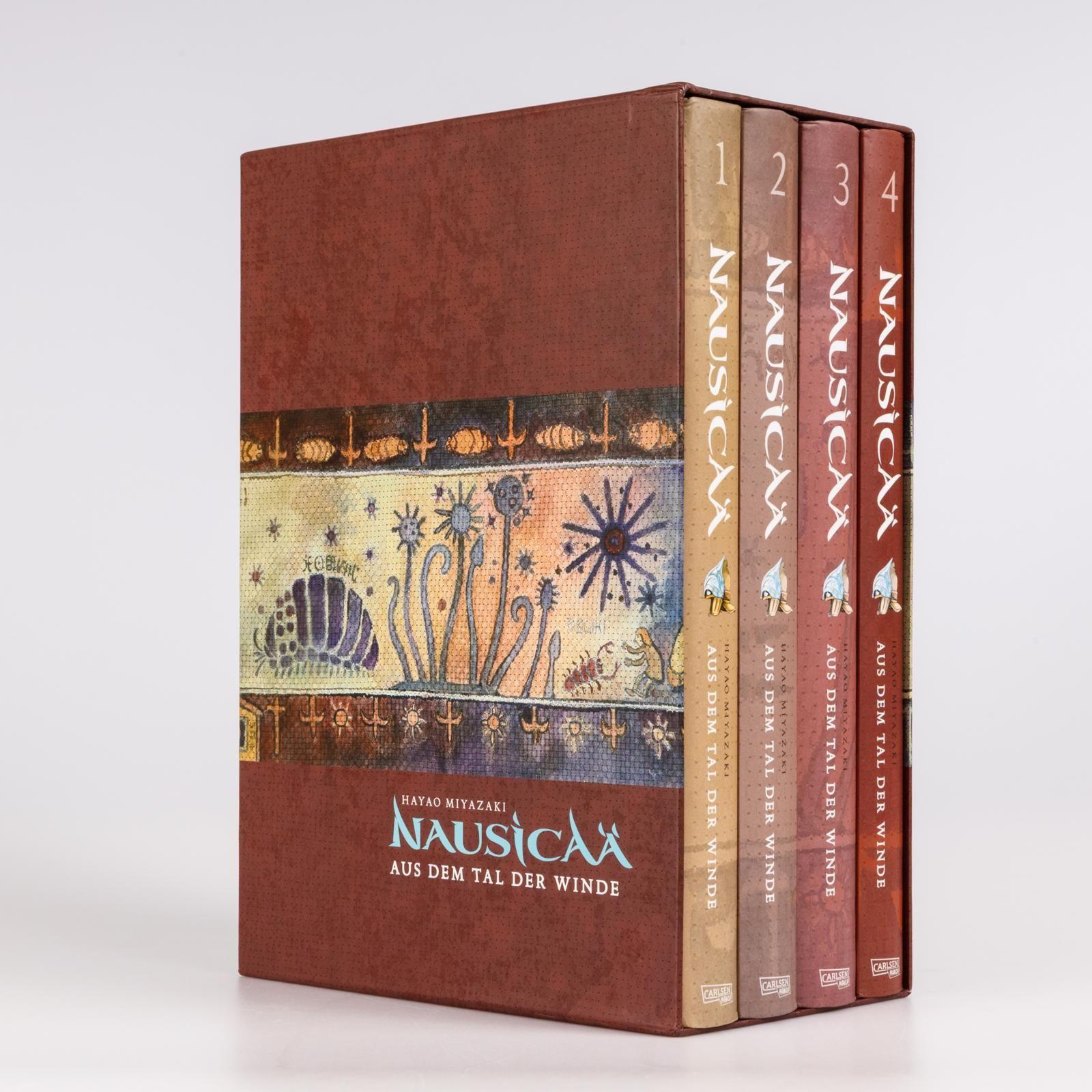 Beispielinhalt (Bild) Nausicaä aus dem Tal der Winde, Doppelband-Edition Bände 1-4 im Schuber
