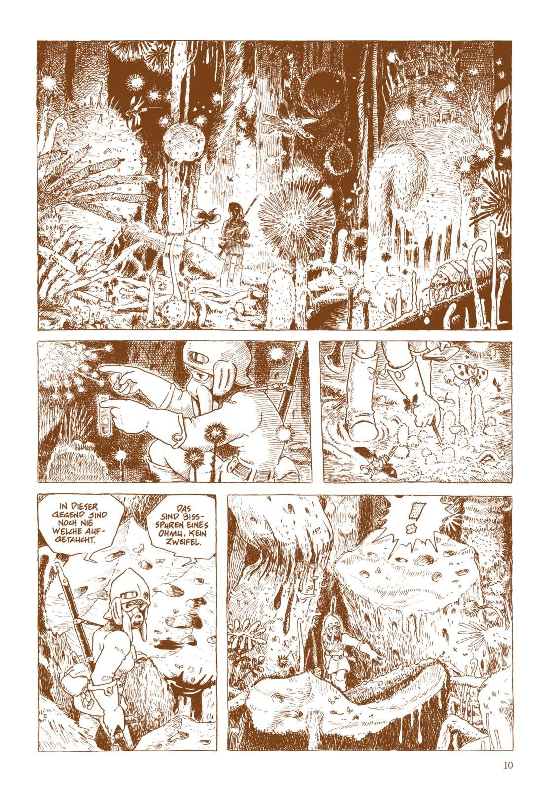 Beispielinhalt (Bild) Nausicaä aus dem Tal der Winde, Doppelband-Edition Bände 1-4 im Schuber