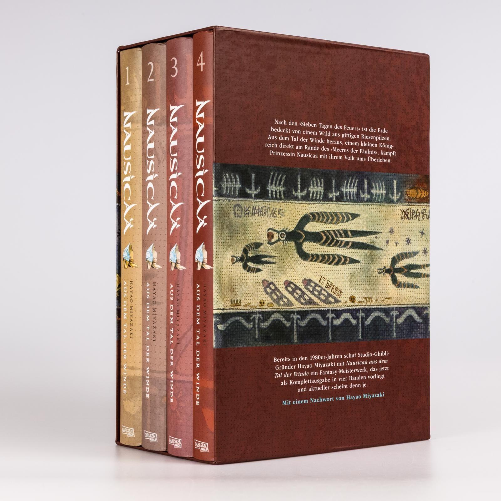 Beispielinhalt (Bild) Nausicaä aus dem Tal der Winde, Doppelband-Edition Bände 1-4 im Schuber