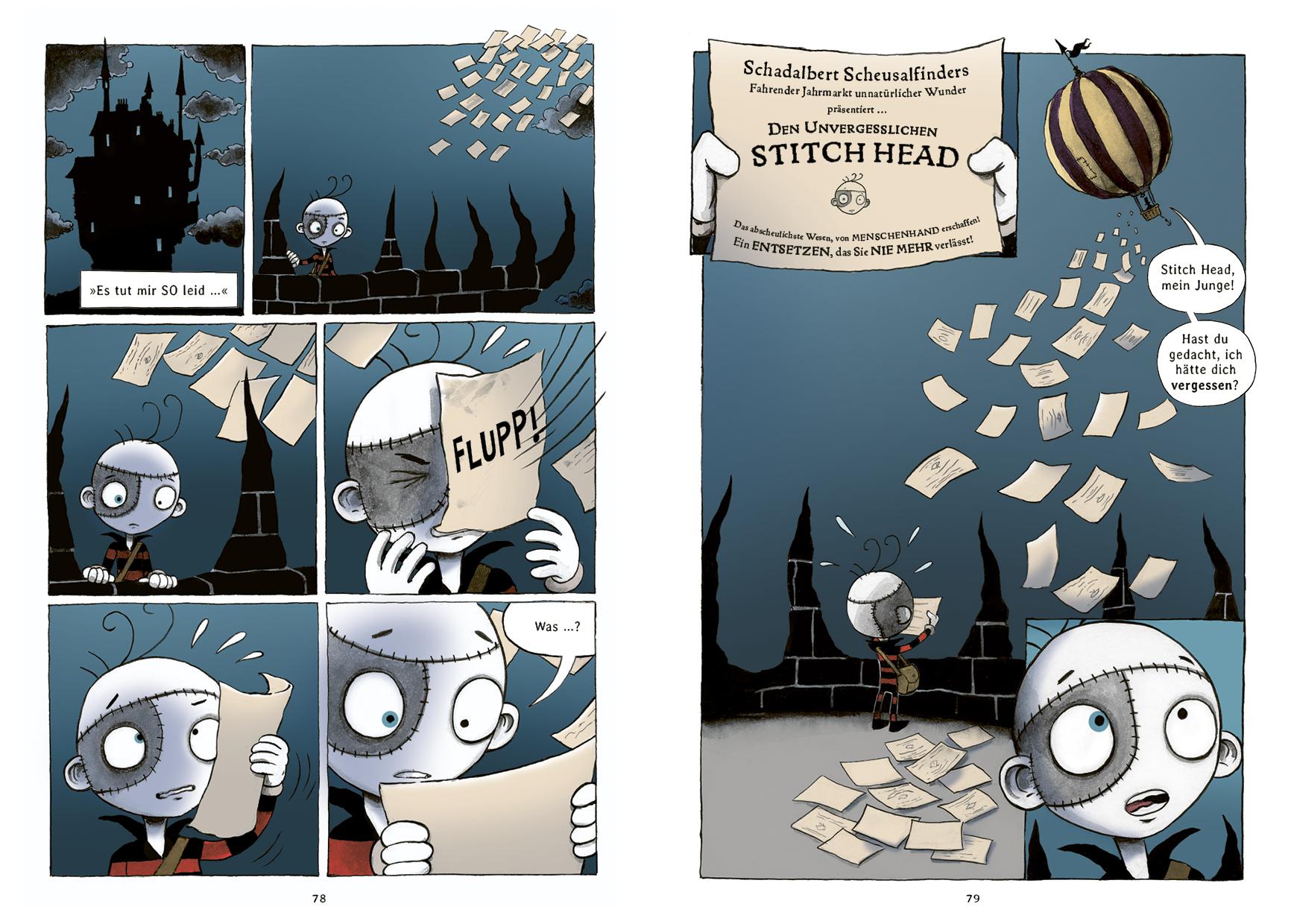 Beispielinhalt (Bild) Stitch Head - Chaos in der Monsterwerkstatt