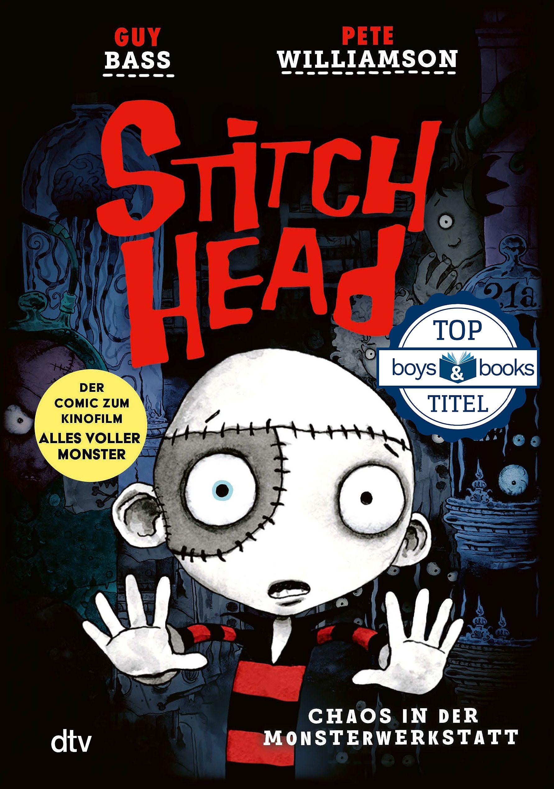 Vorderes Coverbild Stitch Head - Chaos in der Monsterwerkstatt