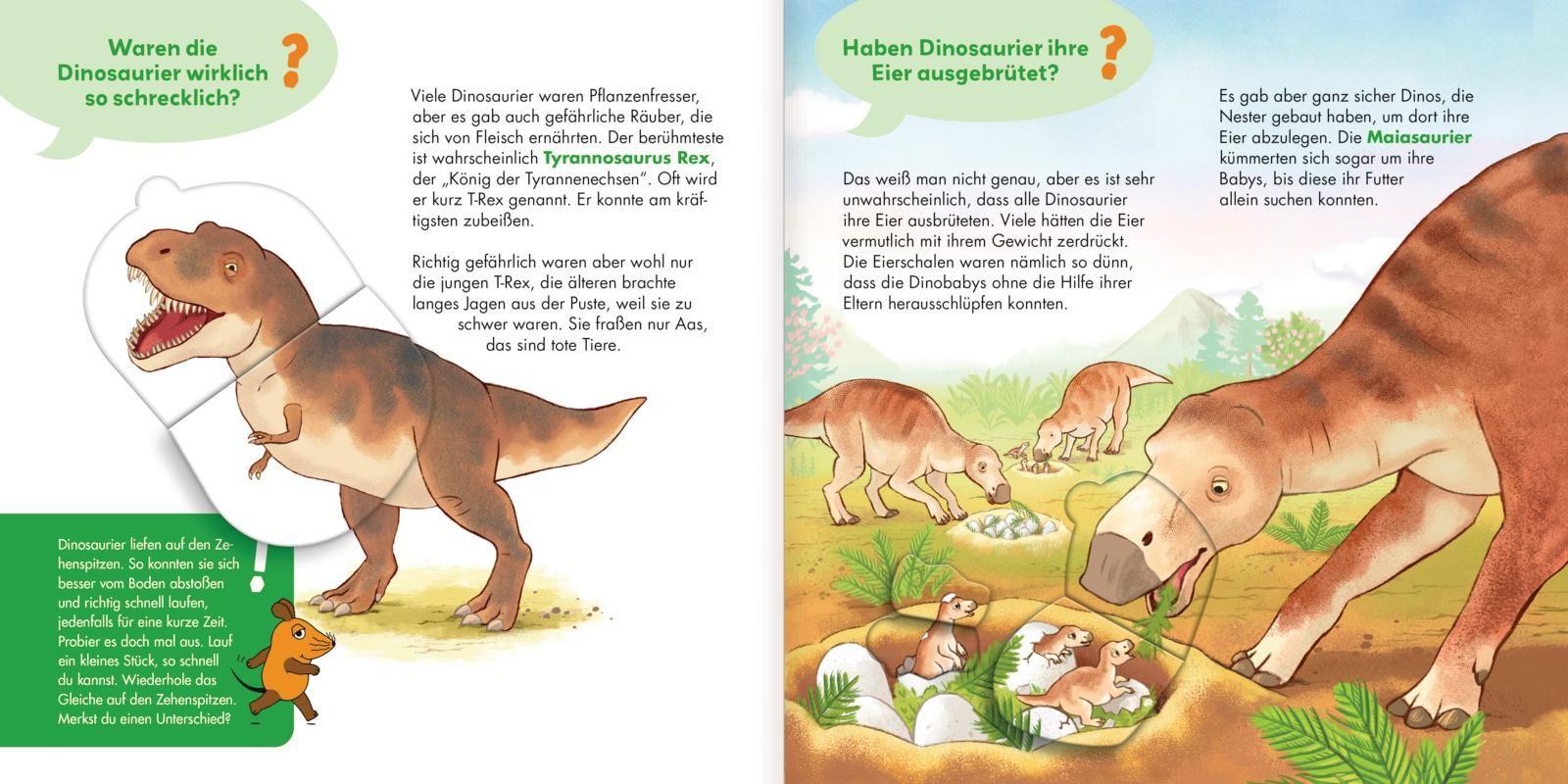 Beispielinhalt (Bild) Frag doch mal ... die Maus: Dinosaurier