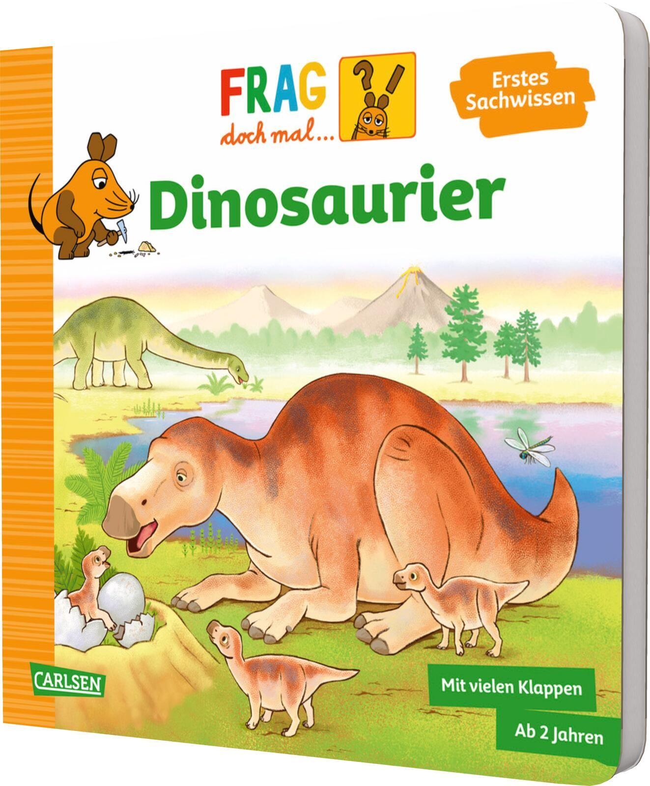 Vorderes Coverbild Frag doch mal ... die Maus: Dinosaurier