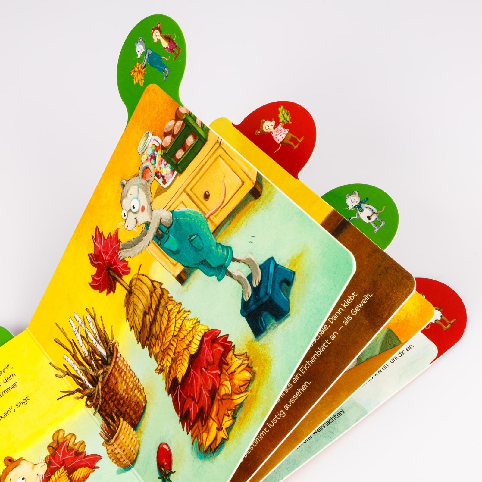 Beispielinhalt (Bild) Sieben kleine Weihnachtsmäuse