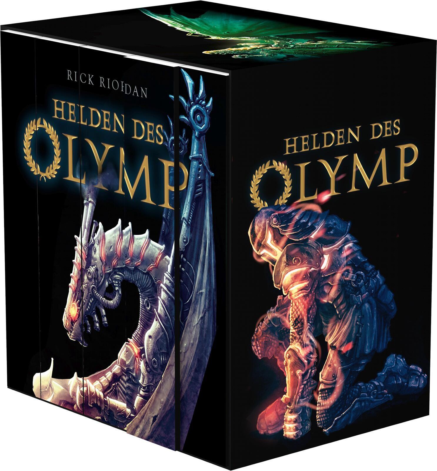 Vorderes Coverbild Helden des Olymp: Taschenbuchschuber Bände 1-5