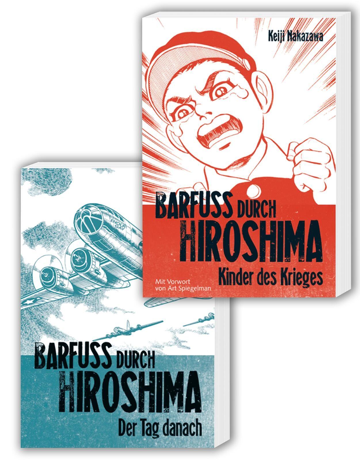 Vorderes Coverbild Barfuß durch Hiroshima Doppelpack 1-2