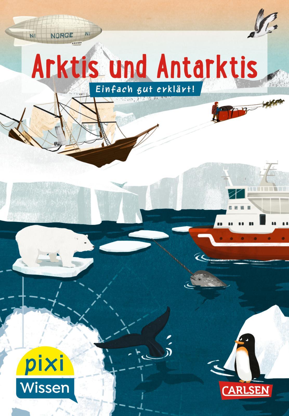 Vorderes Coverbild Pixi Wissen 120: VE5 Arktis und Antarktis