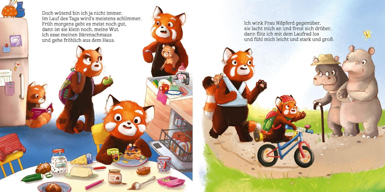 Beispielinhalt (Bild) Was wütest du so sehr, kleiner Pandabär?