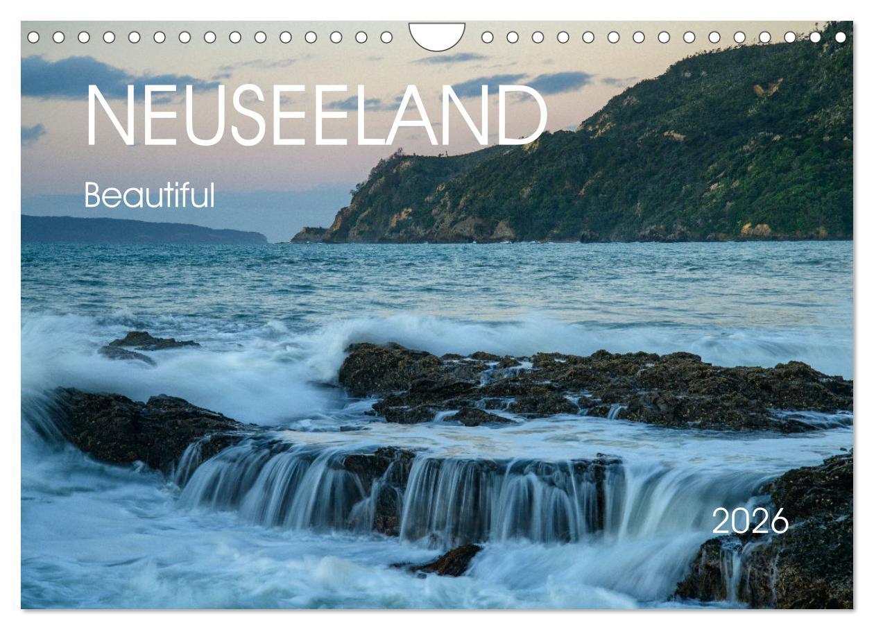 Vorderes Coverbild Beautiful Neuseeland (Wandkalender 2026 DIN A4 quer), CALVENDO Monatskalender
