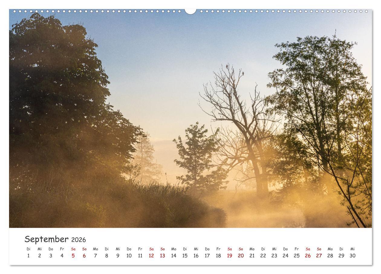 Beispielinhalt (Bild) Neusäß - Perle im Schmuttertal (hochwertiger Premium Wandkalender 2026 DIN A2 quer), Kunstdruck in Hochglanz