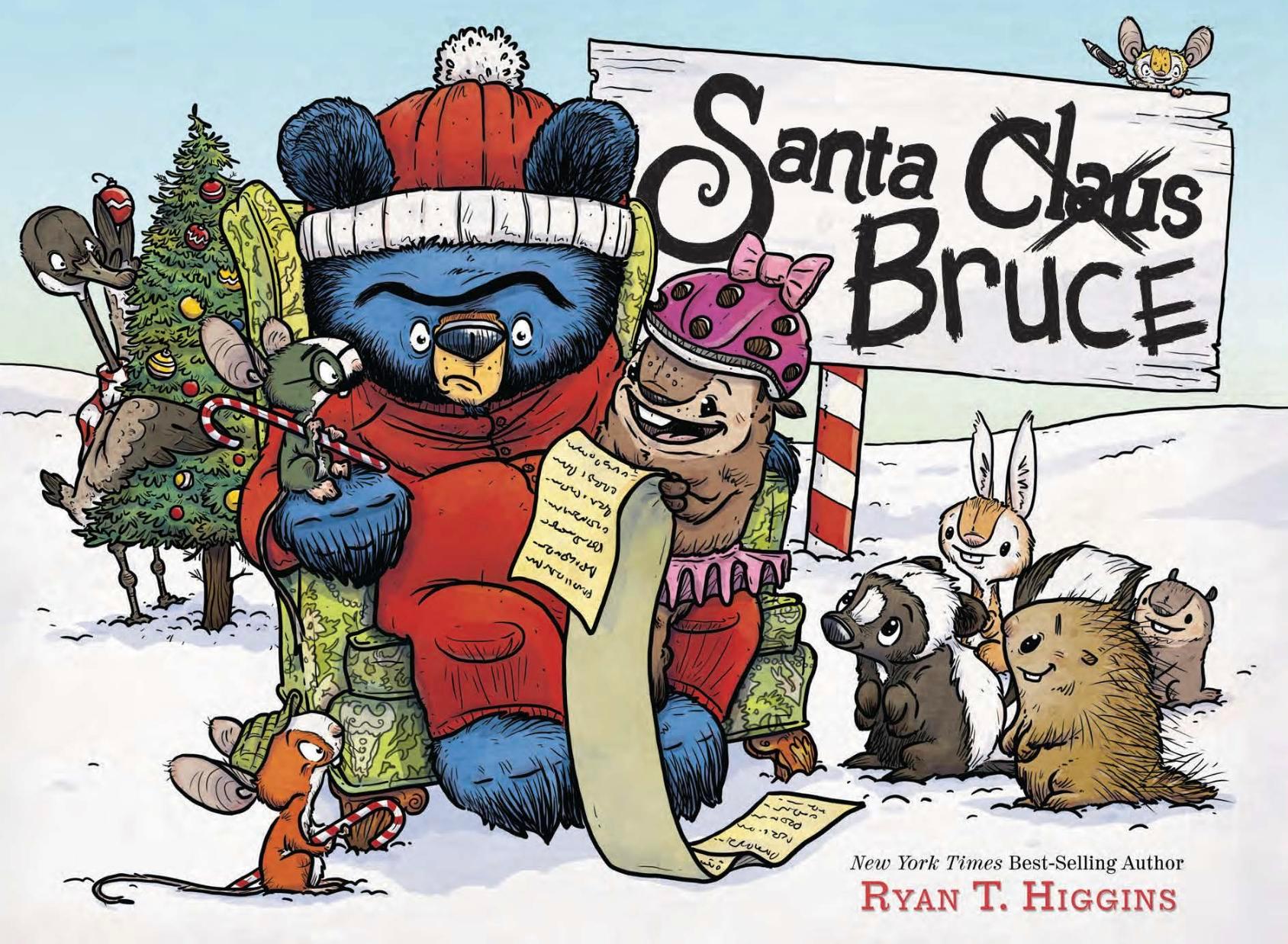 Vorderes Coverbild Santa Bruce - Band 4 der Bruce-Reihe