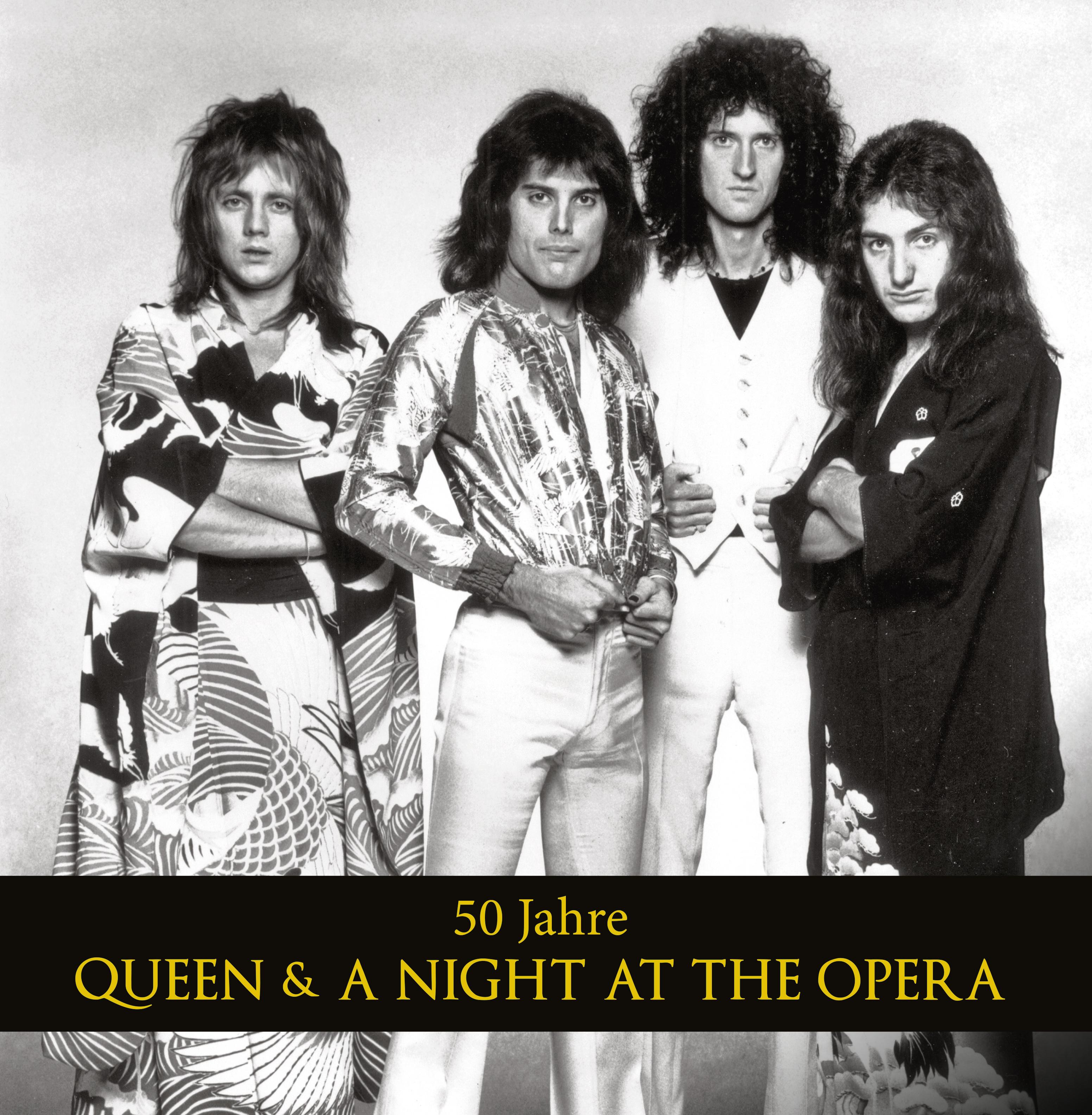 Vorderes Coverbild 50 Jahre Queen & A Night At The Opera