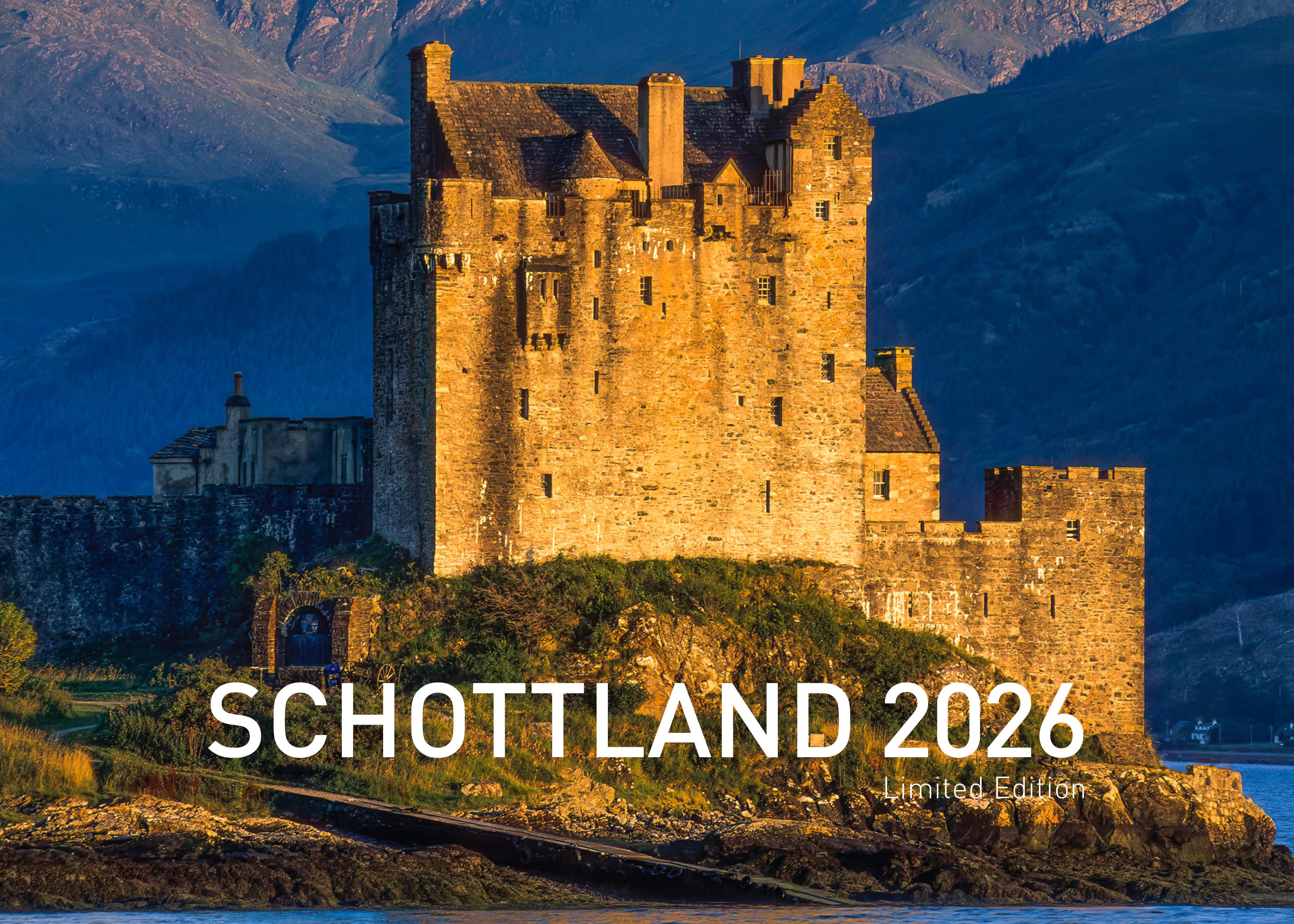 Vorderes Coverbild Schottland Exklusivkalender 2026