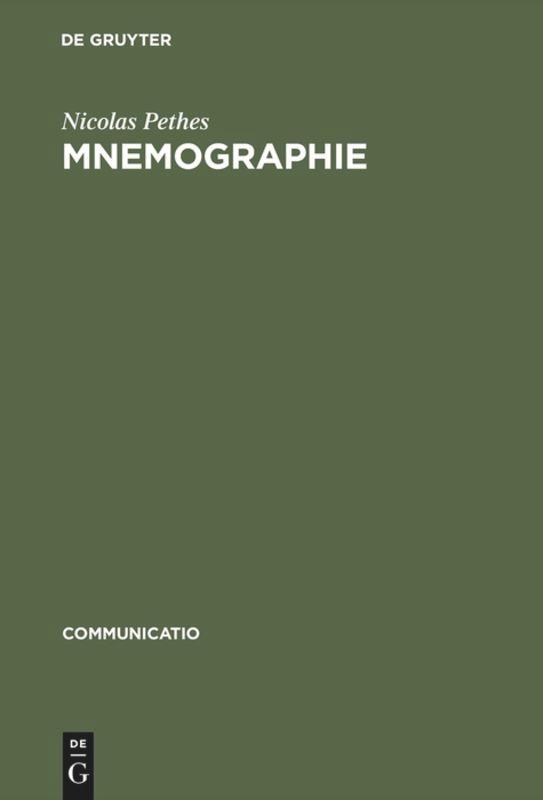 Vorderes Coverbild Mnemographie
