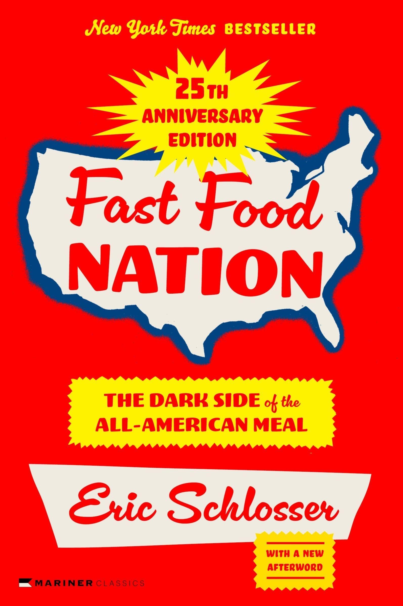 Vorderes Coverbild Fast Food Nation 25th Anniversary Edition