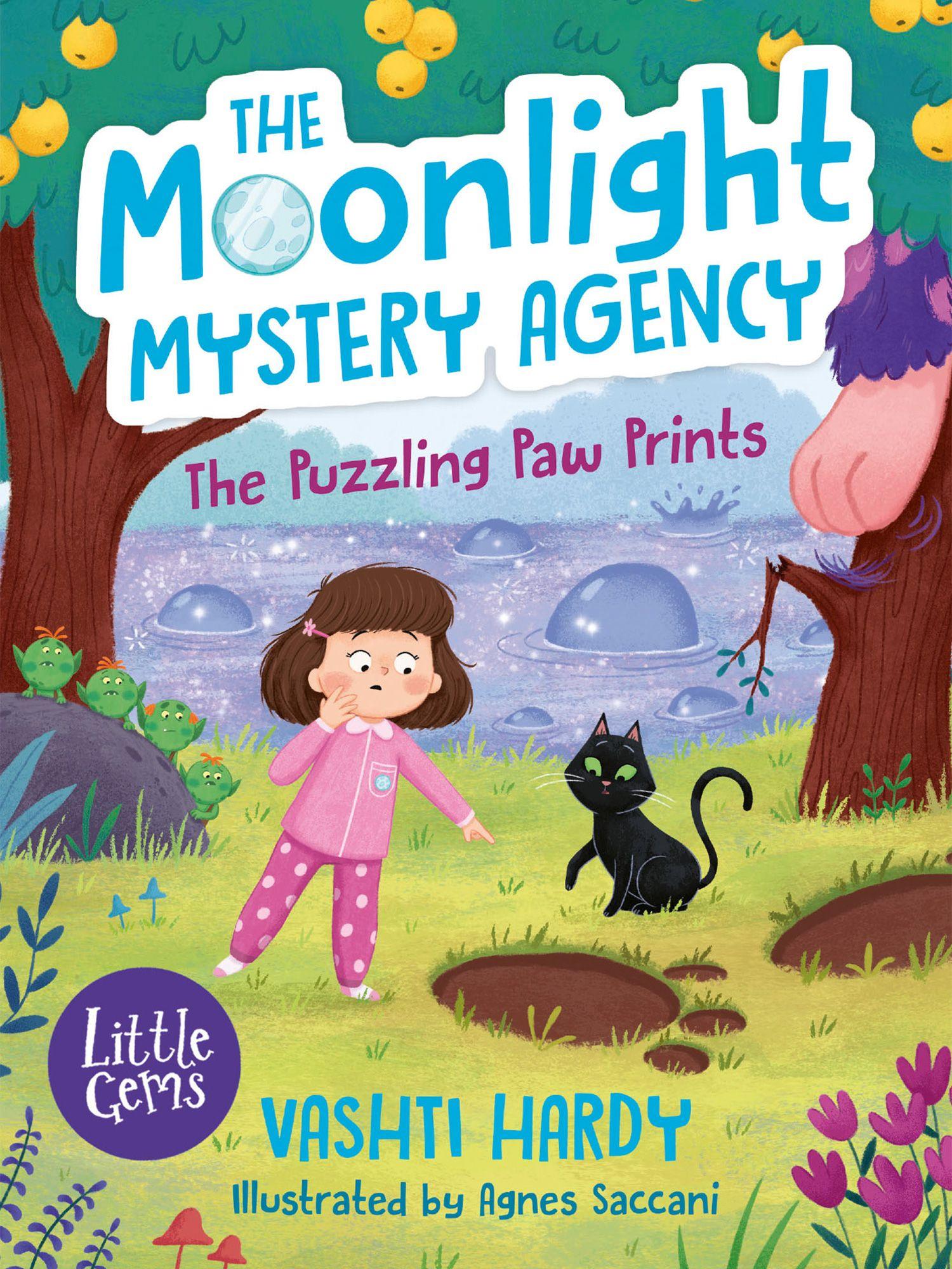 Vorderes Coverbild The Puzzling Paw Prints (The Moonlight Mystery Agency 2)