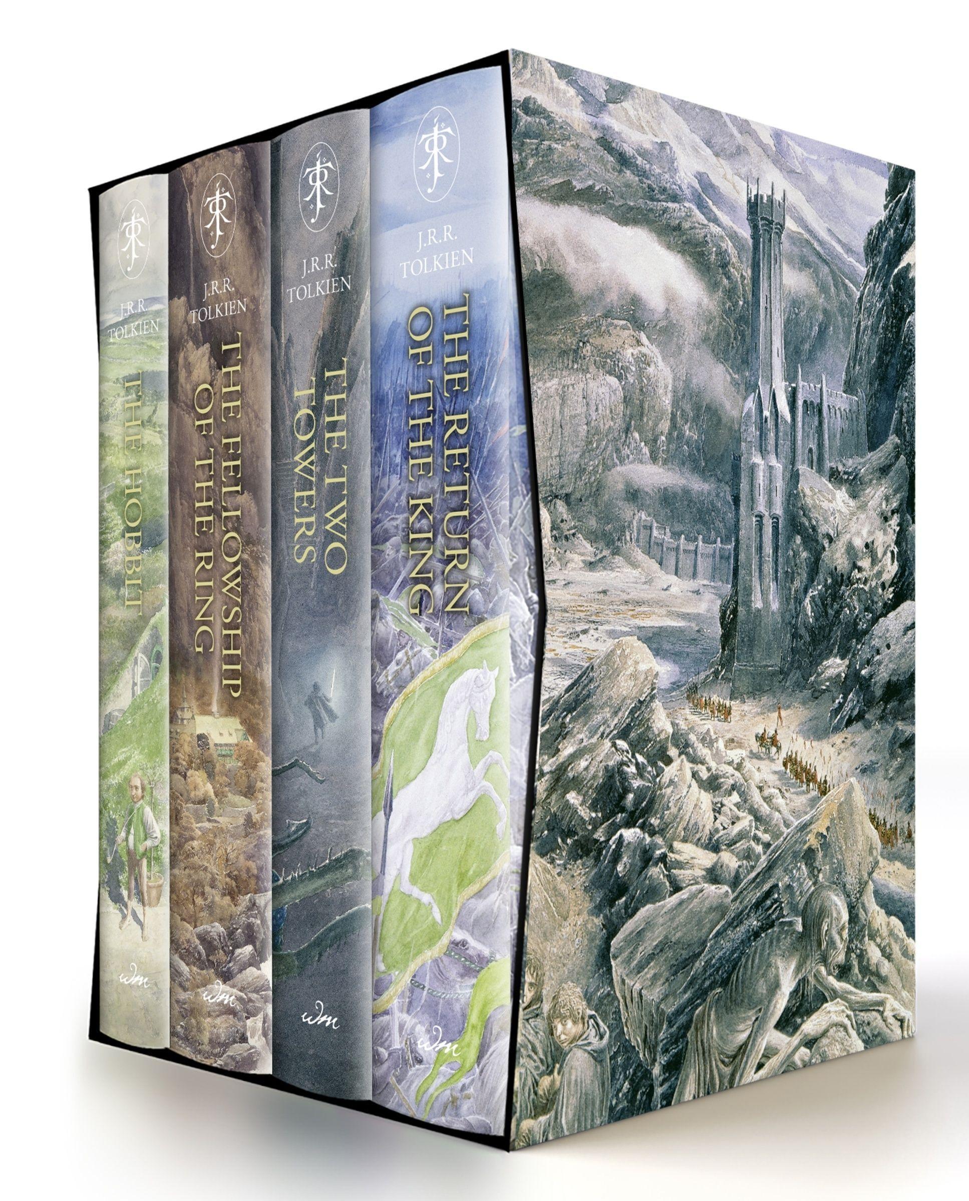 Vorderes Coverbild The Hobbit & the Lord of the Rings Illustrated by Alan Lee Box Set