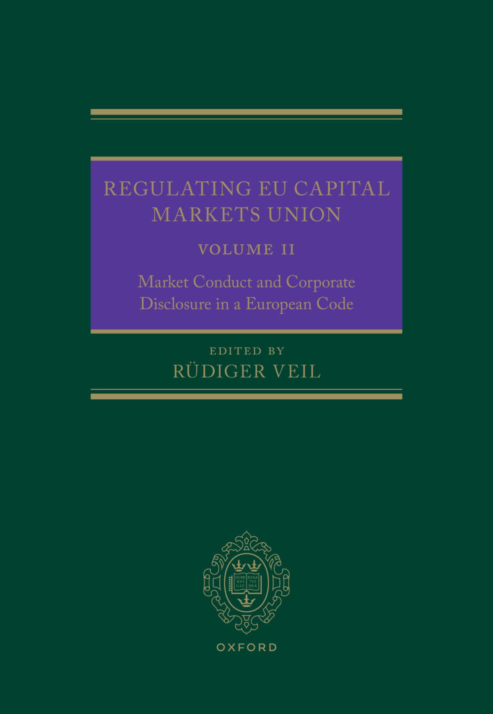 Vorderes Coverbild Regulating EU Capital Markets Union