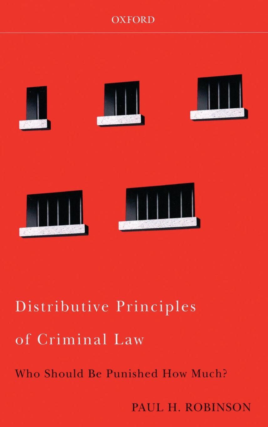 Vorderes Coverbild Distributive Principles of Criminal Law