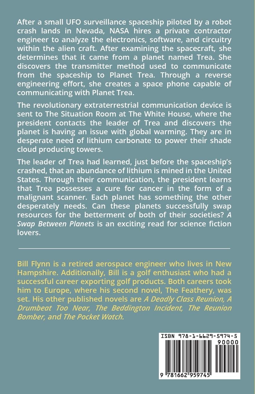 Rückseitencover A SWAP BETWEEN PLANETS