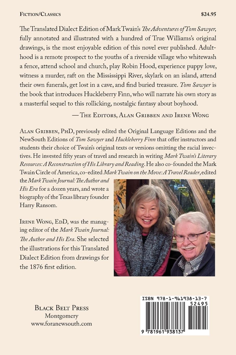 Rückseitencover Mark Twain's The Adventures of Tom Sawyer