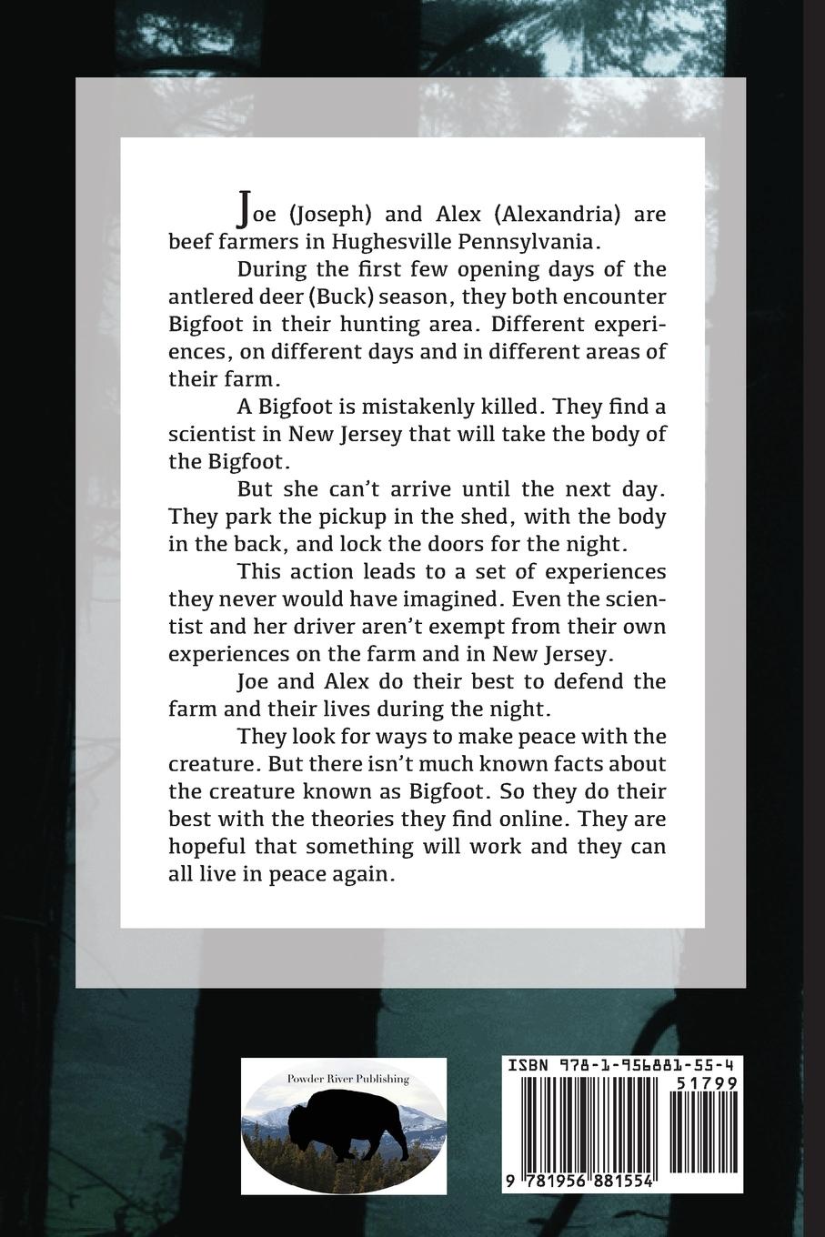 Rückseitencover Bigfoot's Revenge