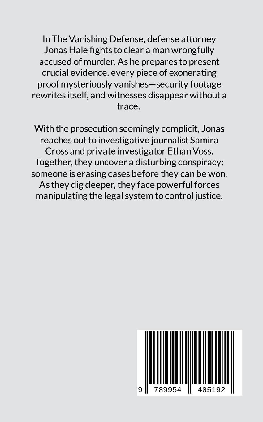 Rückseitencover The Vanishing Verdict Series - Book 3 of 7