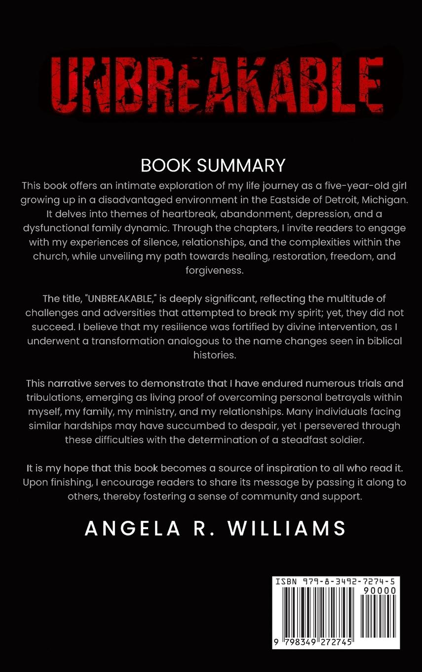 Rückseitencover UNBREAKABLE