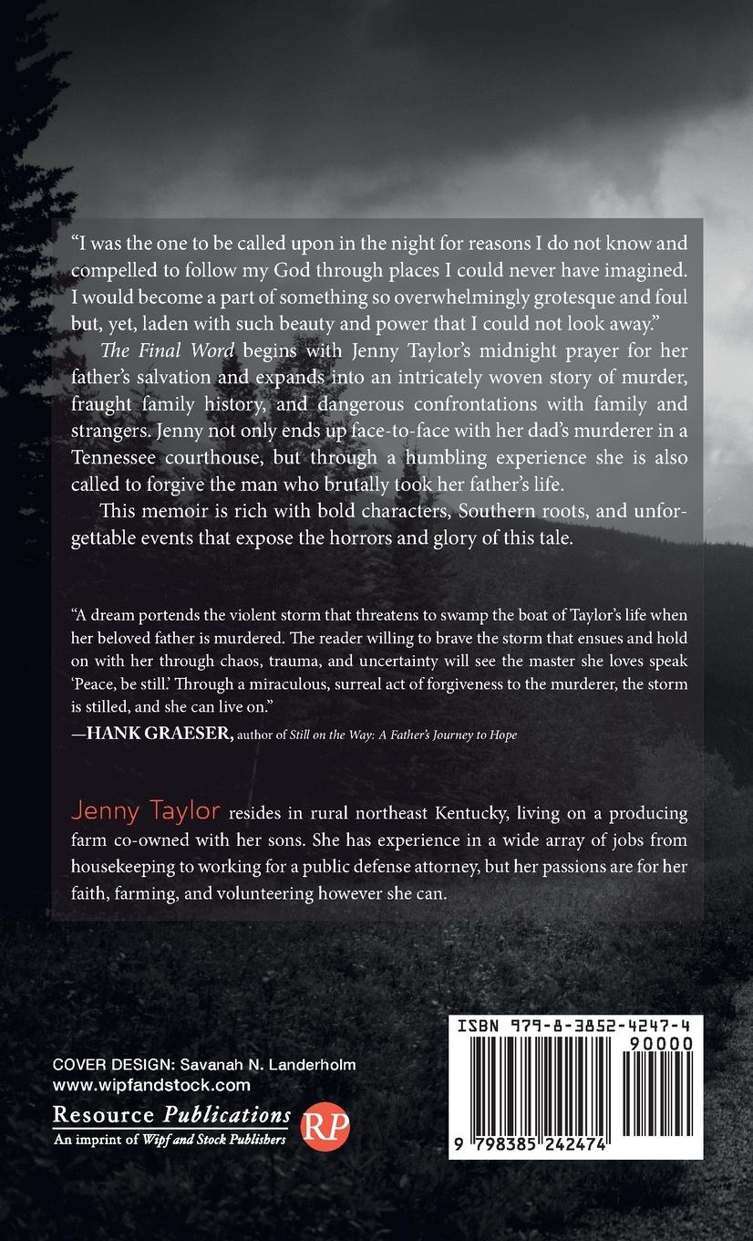 Rückseitencover The Final Word