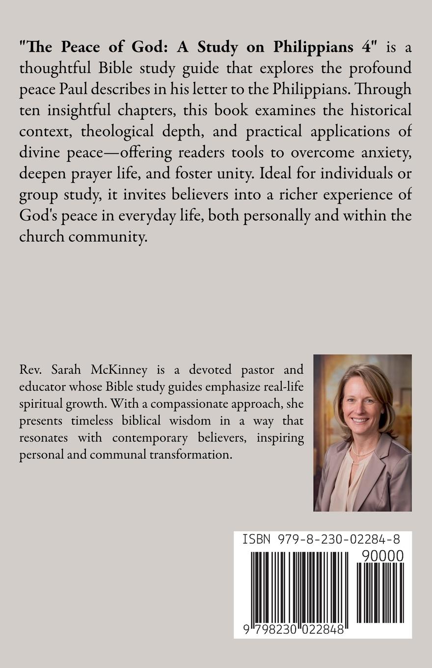 Rückseitencover The Peace of God