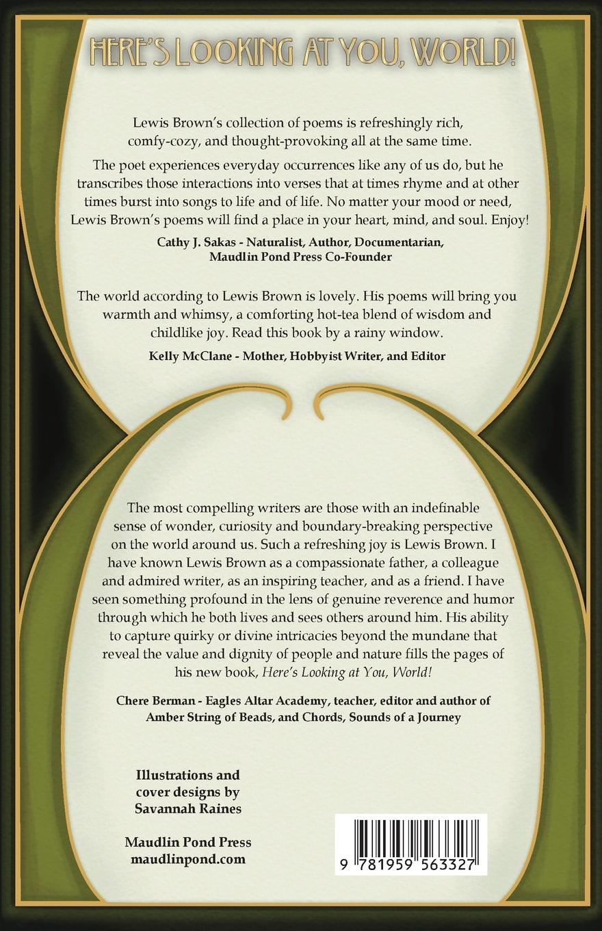 Rückseitencover Here's Looking At You, World!