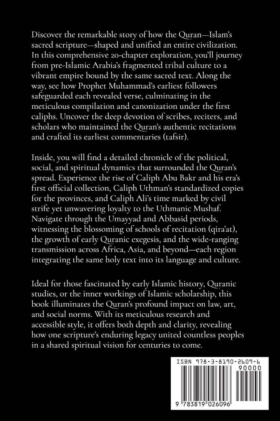 Rückseitencover The History of the Quran