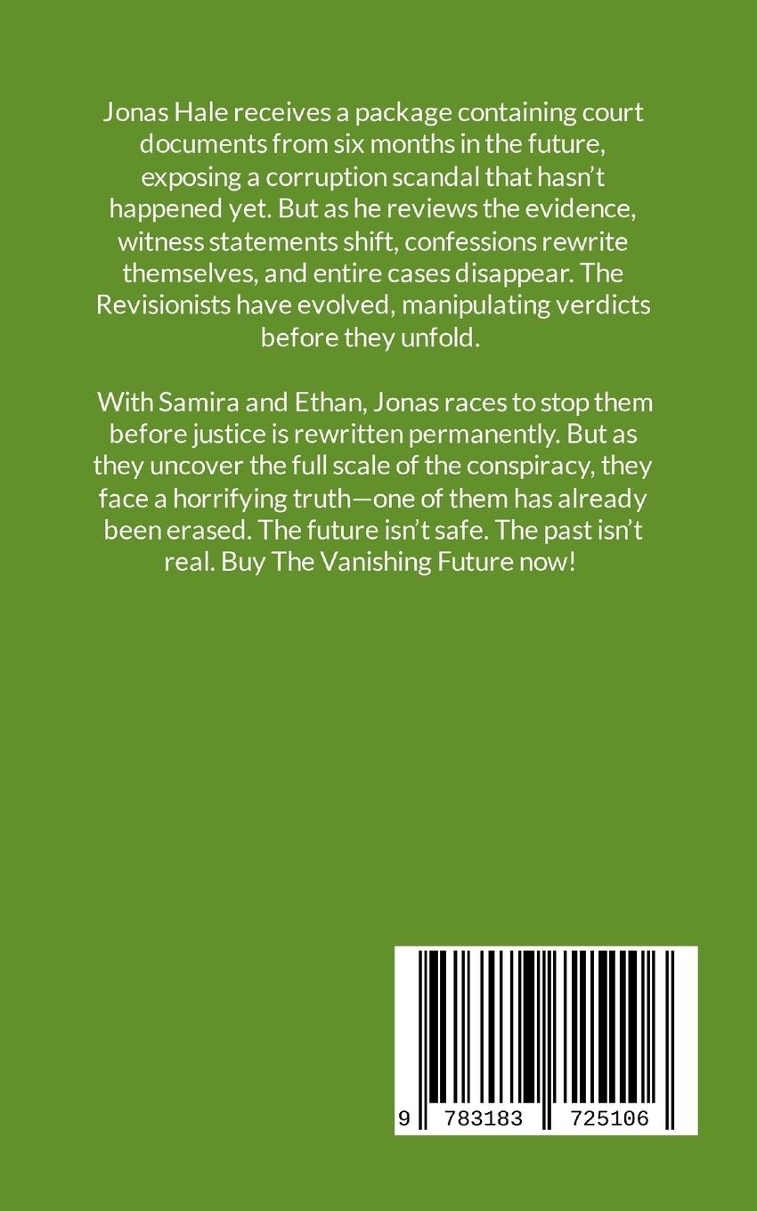 Rückseitencover The Vanishing Verdict Series