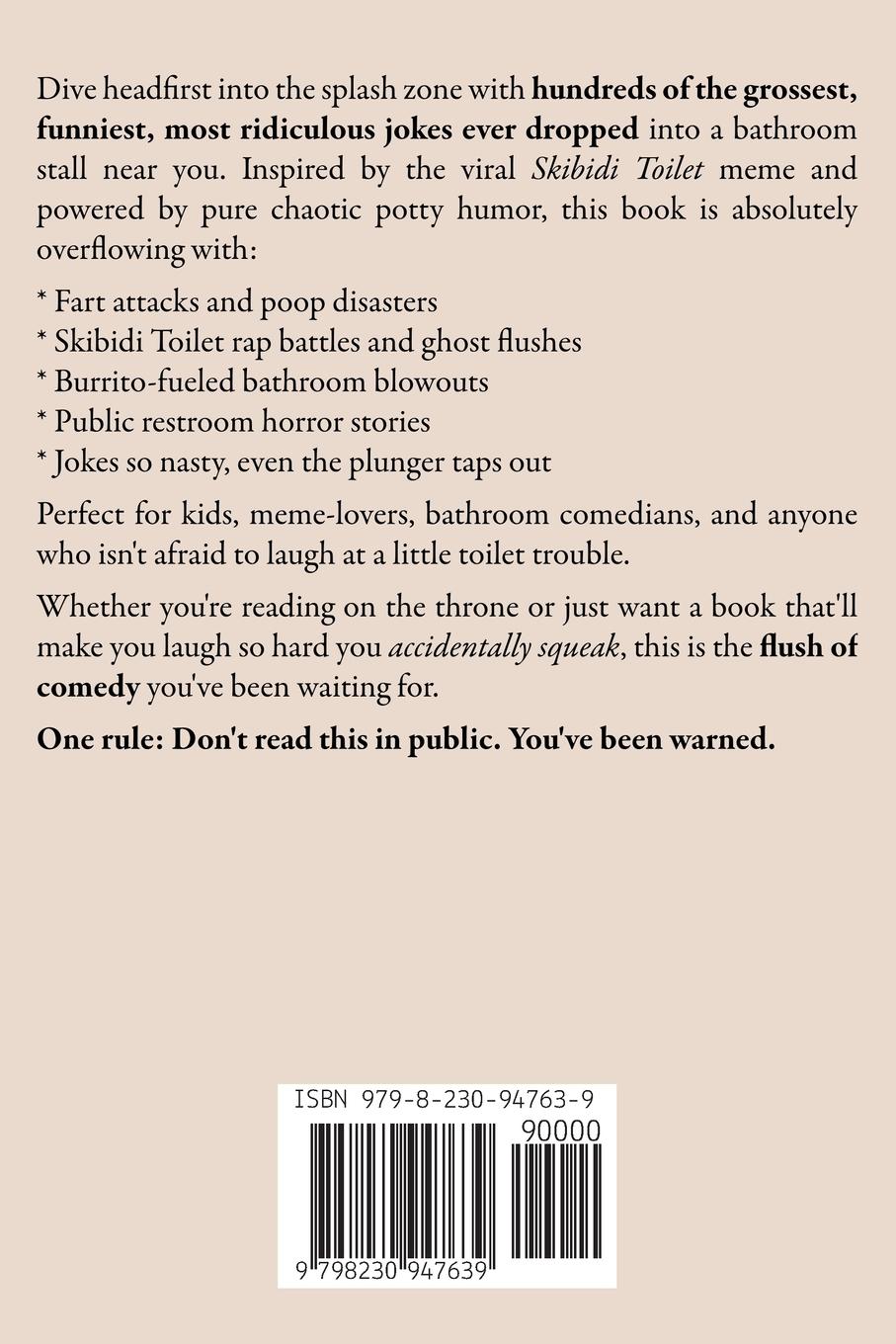 Rückseitencover Skibidi Toilet