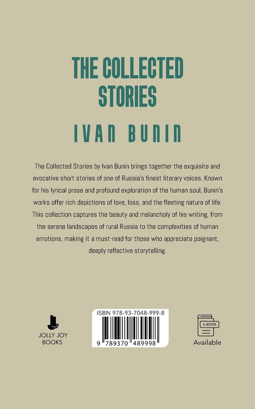 Rückseitencover The Collected Stories of Ivan Bunin