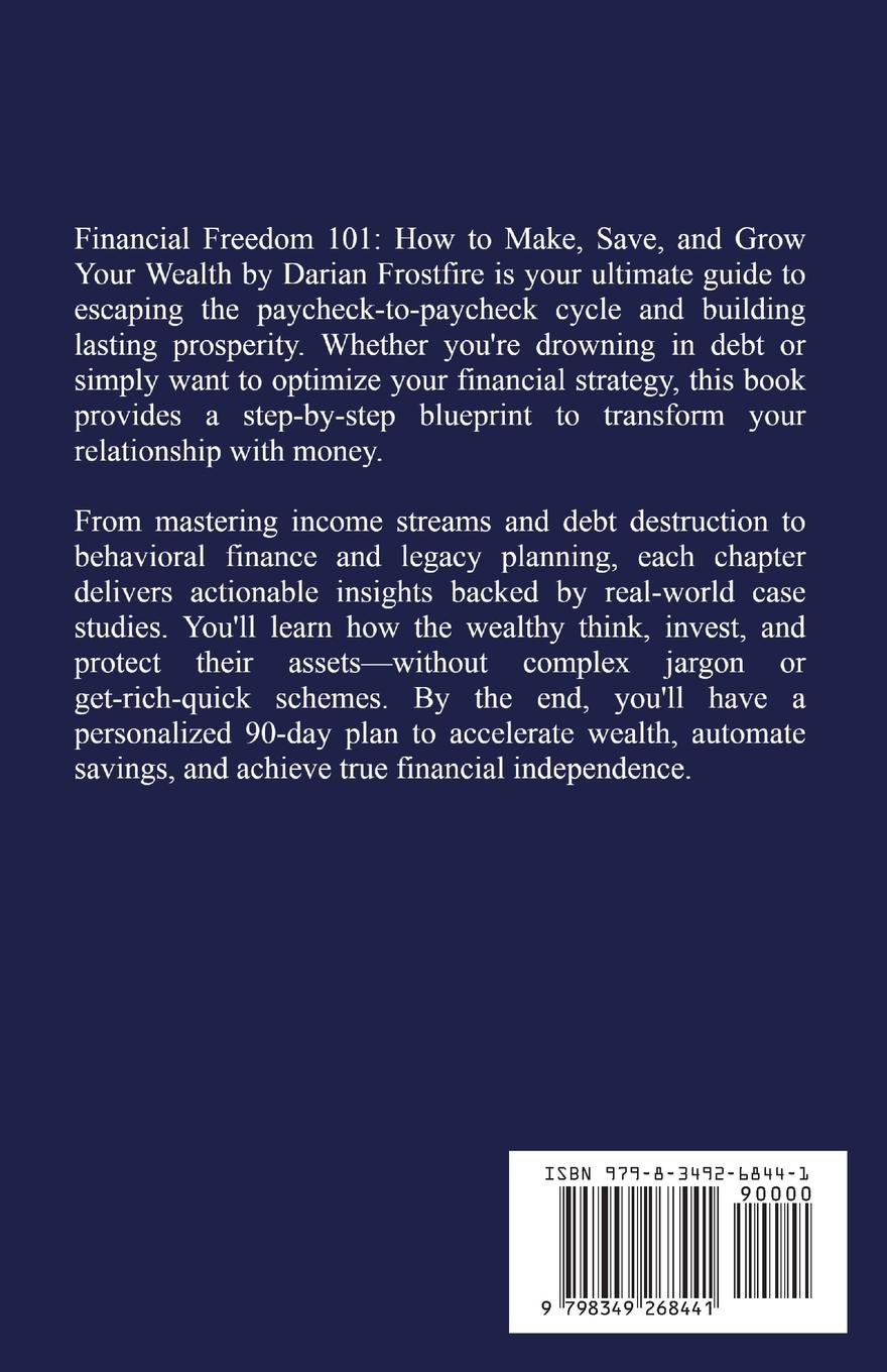 Rückseitencover Financial Freedom 101