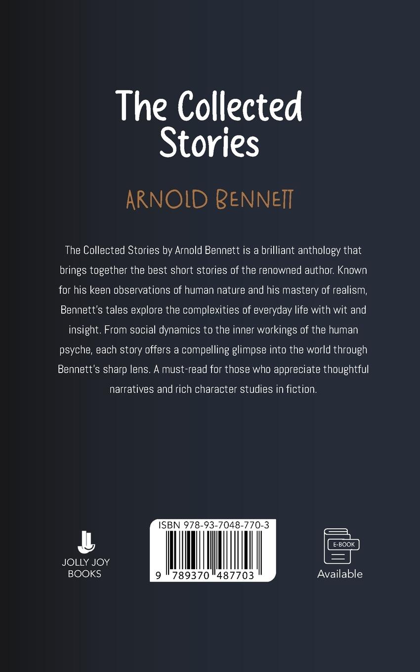 Rückseitencover The Collected Stories of Arnold Bennett