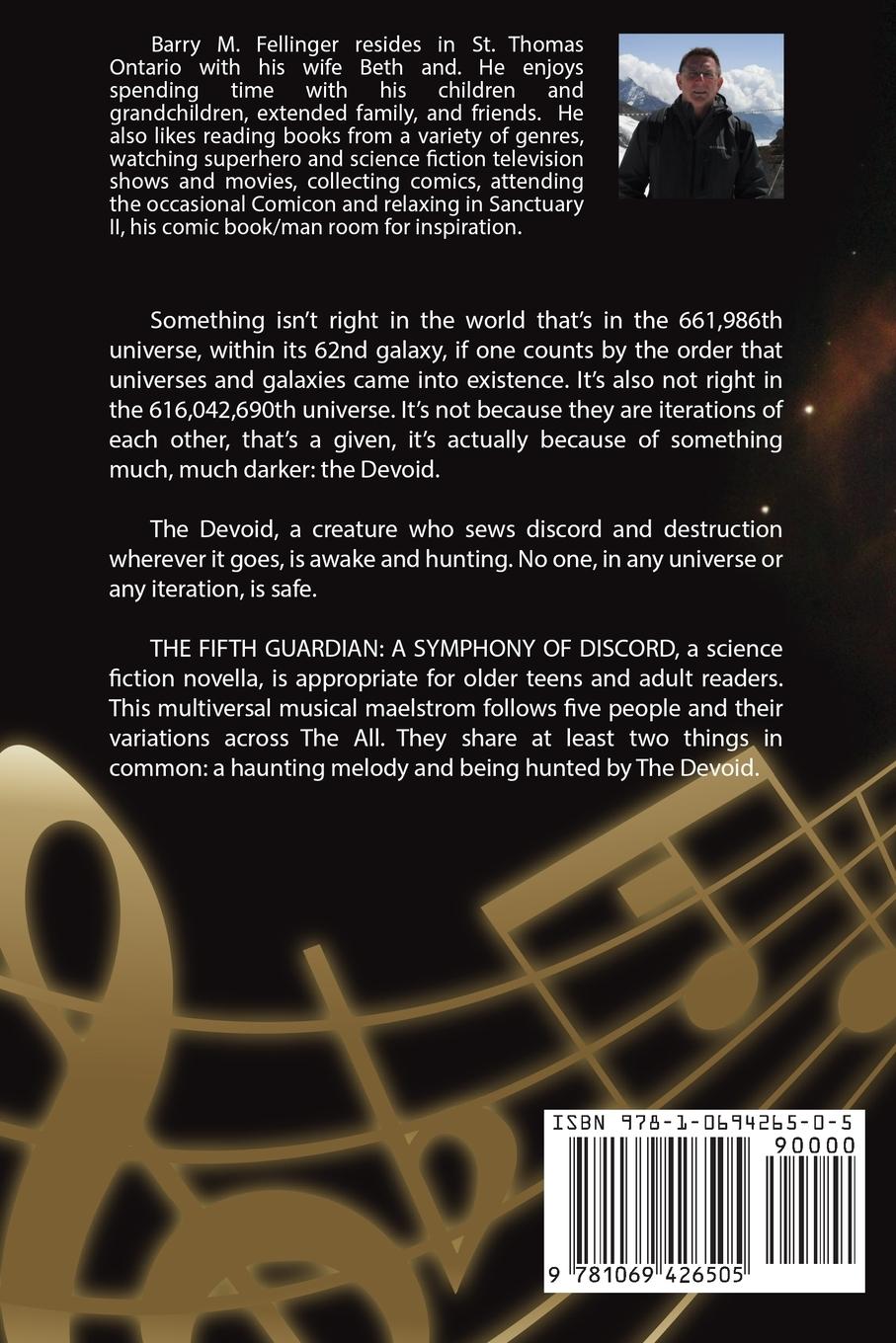 Rückseitencover The Fifth Guardian