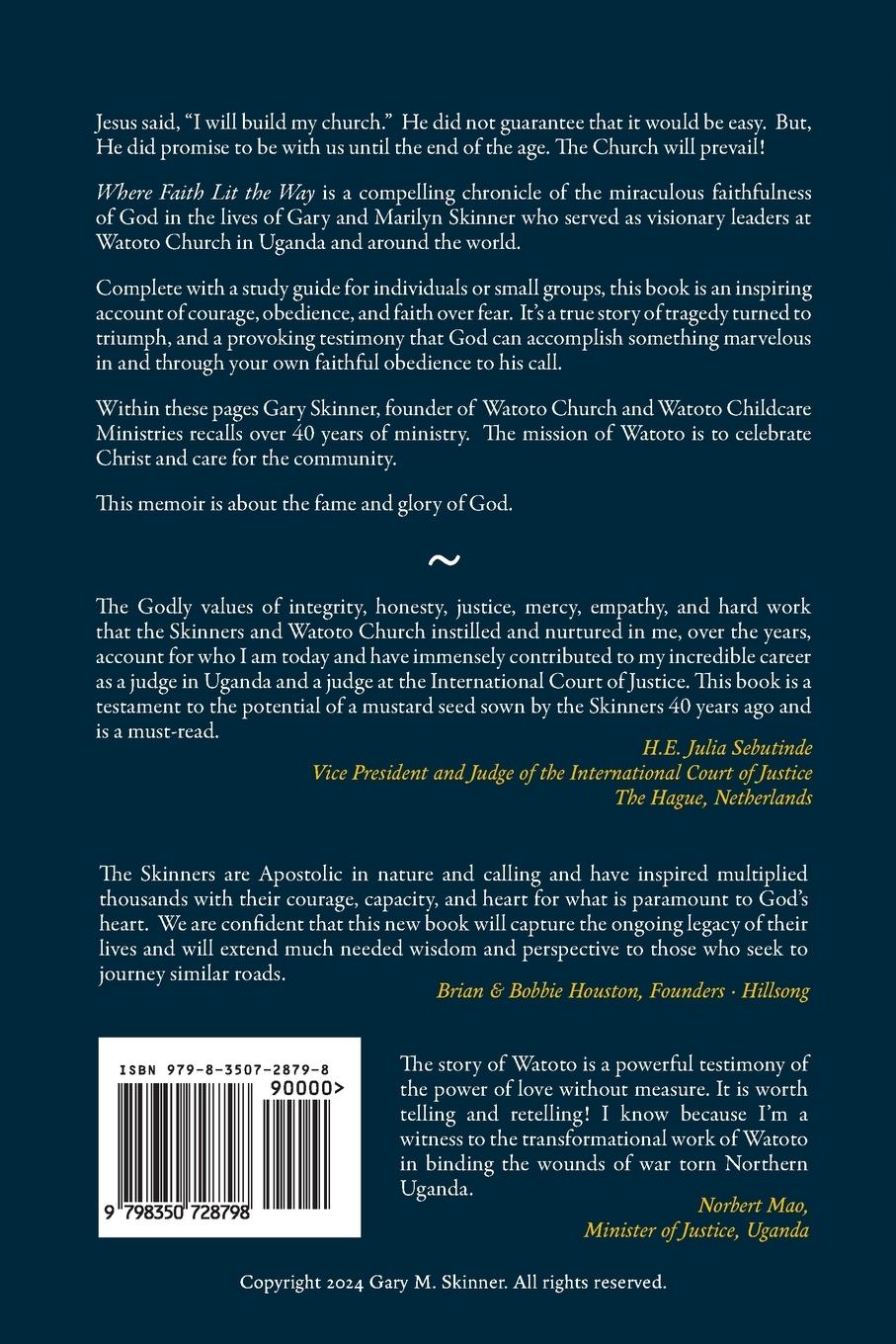 Rückseitencover Where Faith Lit The Way