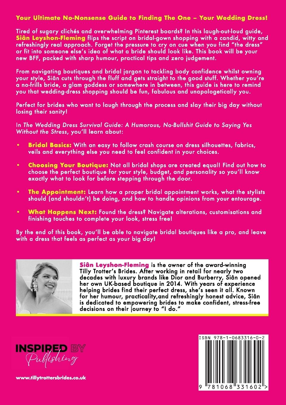 Rückseitencover The Wedding Dress Survival Guide