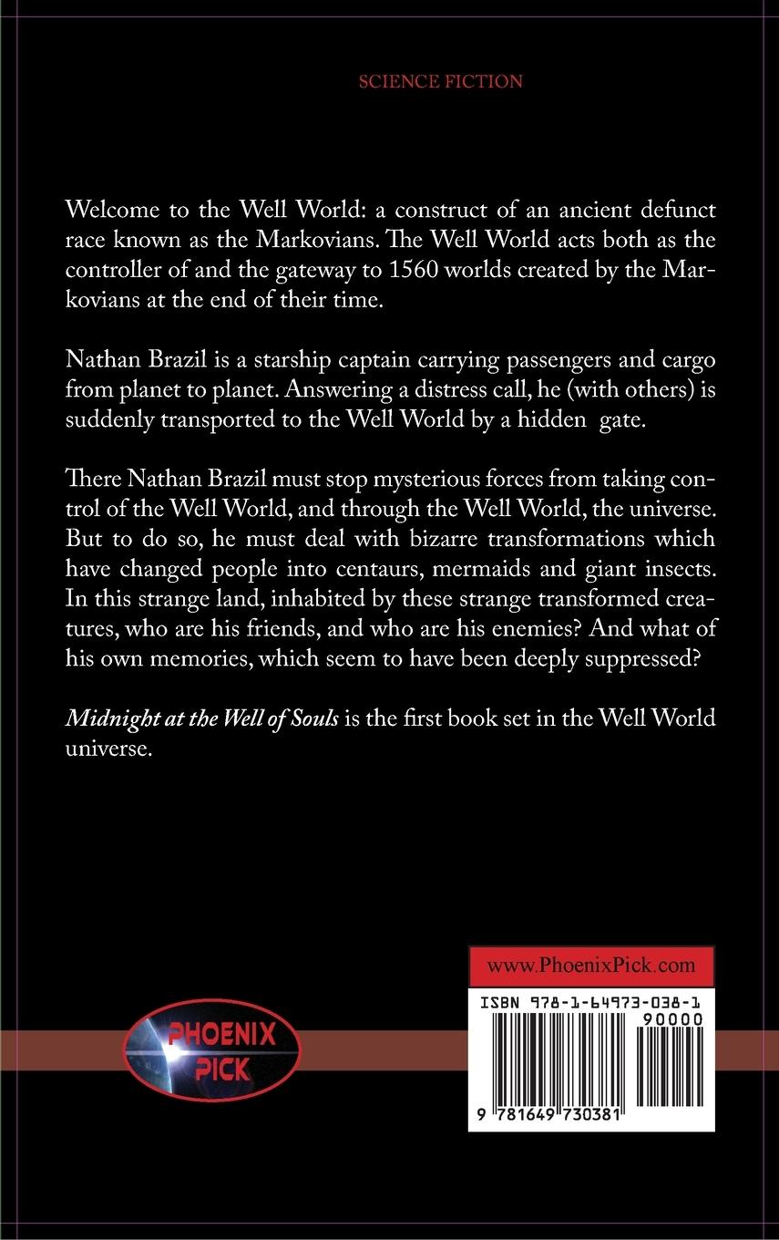Rückseitencover Midnight at the Well of Souls (Well World Saga