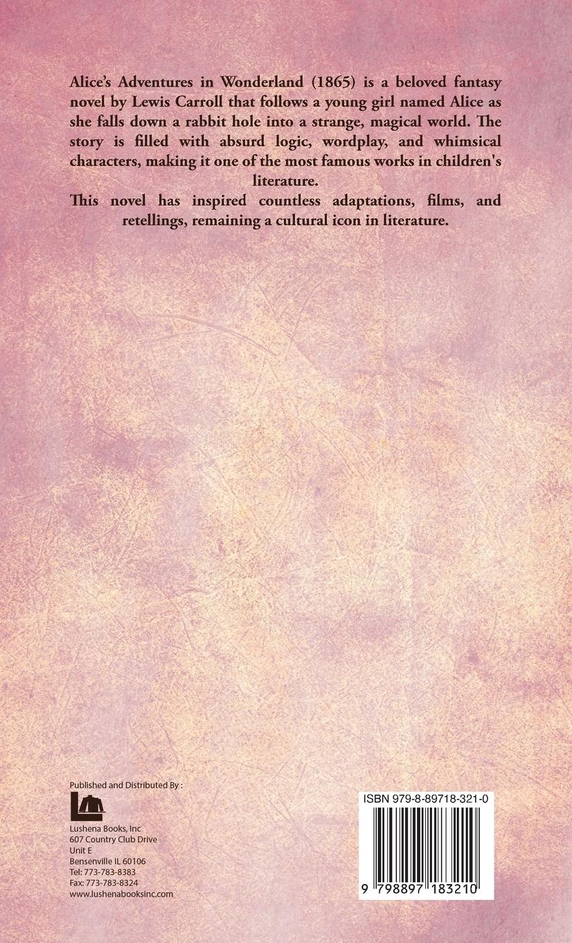 Rückseitencover Alice's Adventures in Wonderland