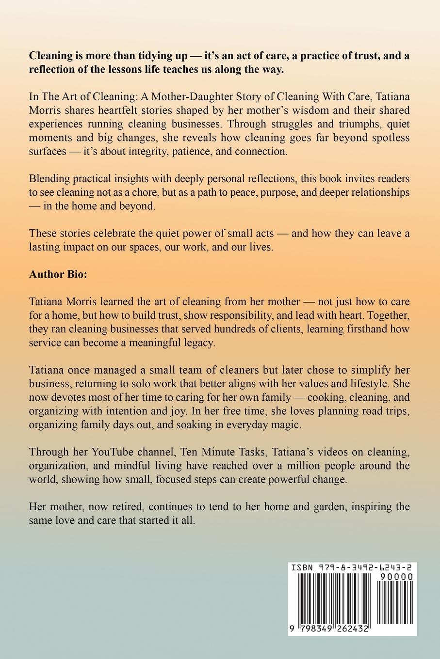 Rückseitencover The Art of Cleaning